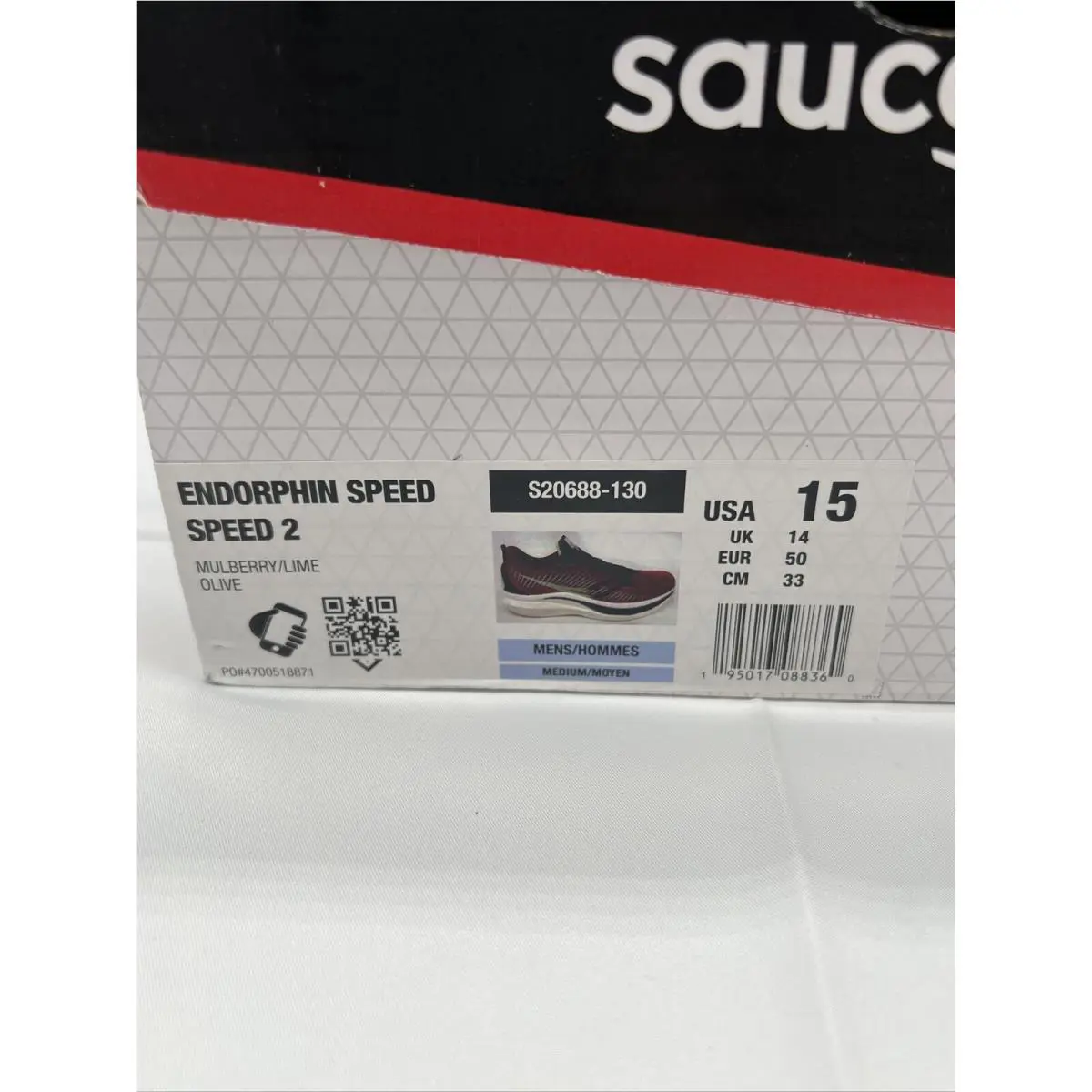Saucony shoes - Saucony Endorphin Speed 2 - Endorphin Speed - Mullberry/Lime 15