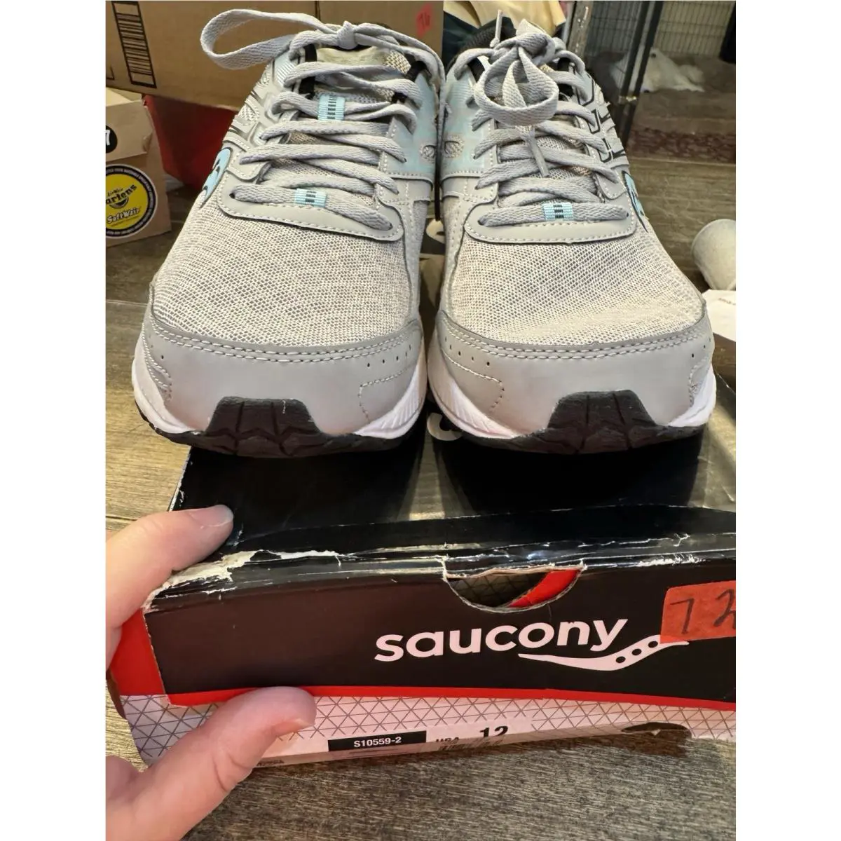 Saucony shoes - Cohesion 13 - Cohesion - S-10559-2 - Light Gray 3