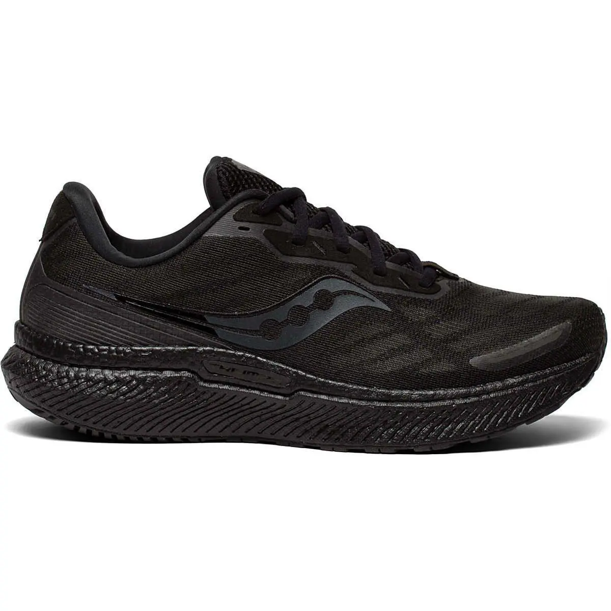 Men`s Saucony Triumph 19 Tripleblack Size 8M