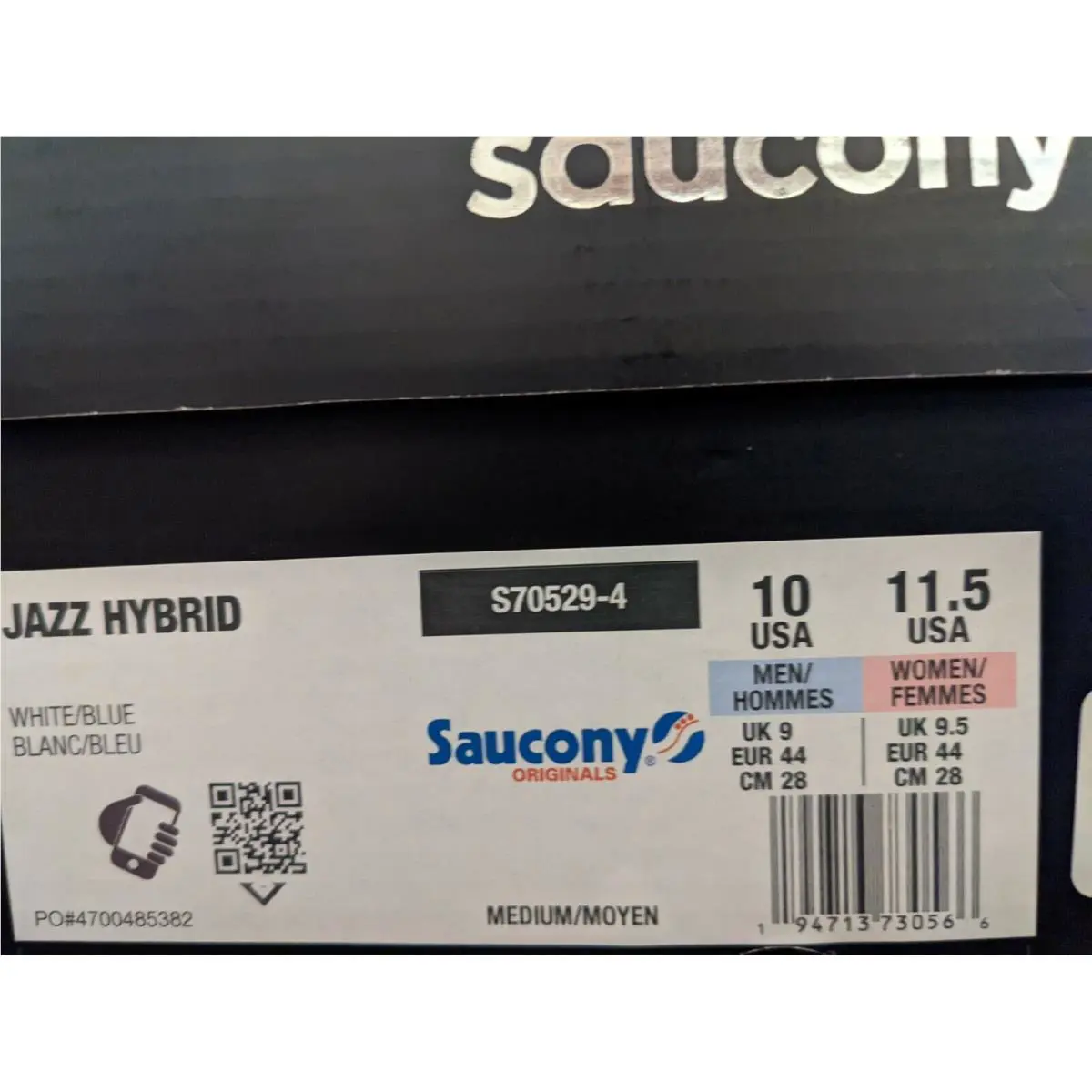 Saucony shoes - Saucony Jazz DST - Jazz DST - White/Blue 4
