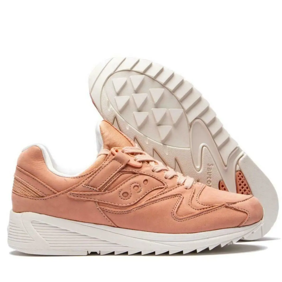 Saucony shoes - Saucony Grid 8500 - Grid - S70415-3 - Peach/White (UPC: 884547864468) 0