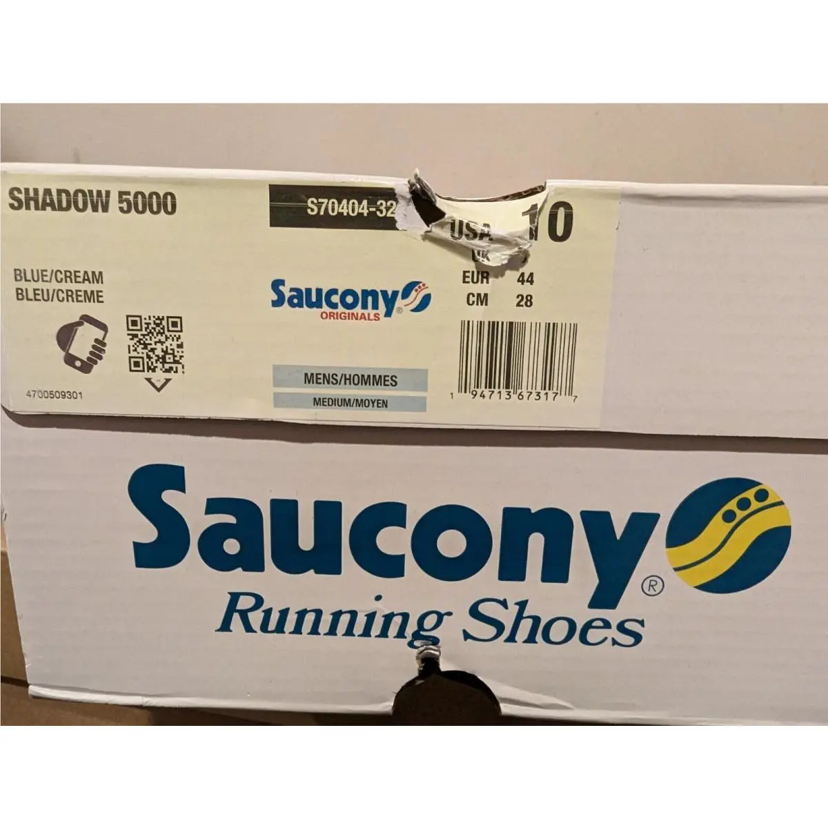 Saucony shoes - Saucony Shadow 5000 - Shadow - Blue/Cream 4
