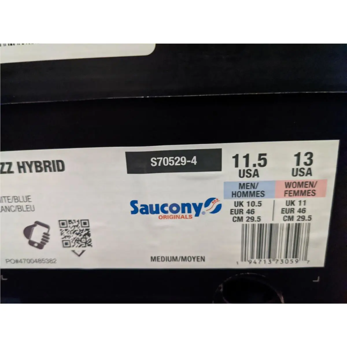 Saucony shoes - Saucony Jazz DST - Jazz DST - White/Blue 4