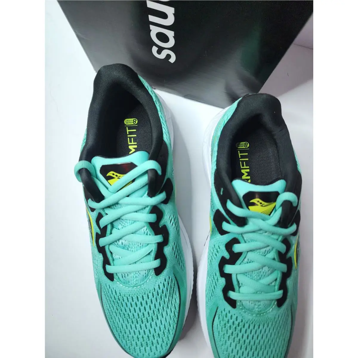 Saucony shoes - Saucony Omni 20 - Omni - Saucony Omni 20 - Cool Mint/Acid (UPC: 195017540431) 1
