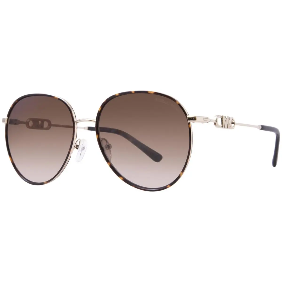 Michael Kors Empire MK1128J 101413 Sunglasses Women`s Gold/brown Gradient 58mm