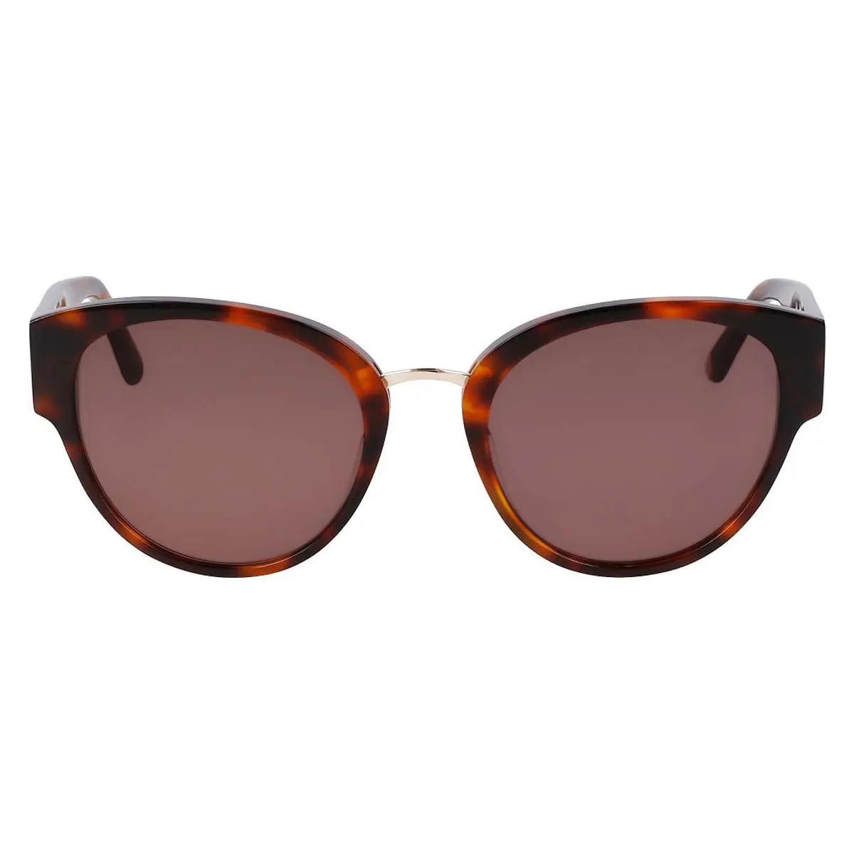 Anne Klein AK7089 Sunglasses Women Tortoise Cat Eye 54mm