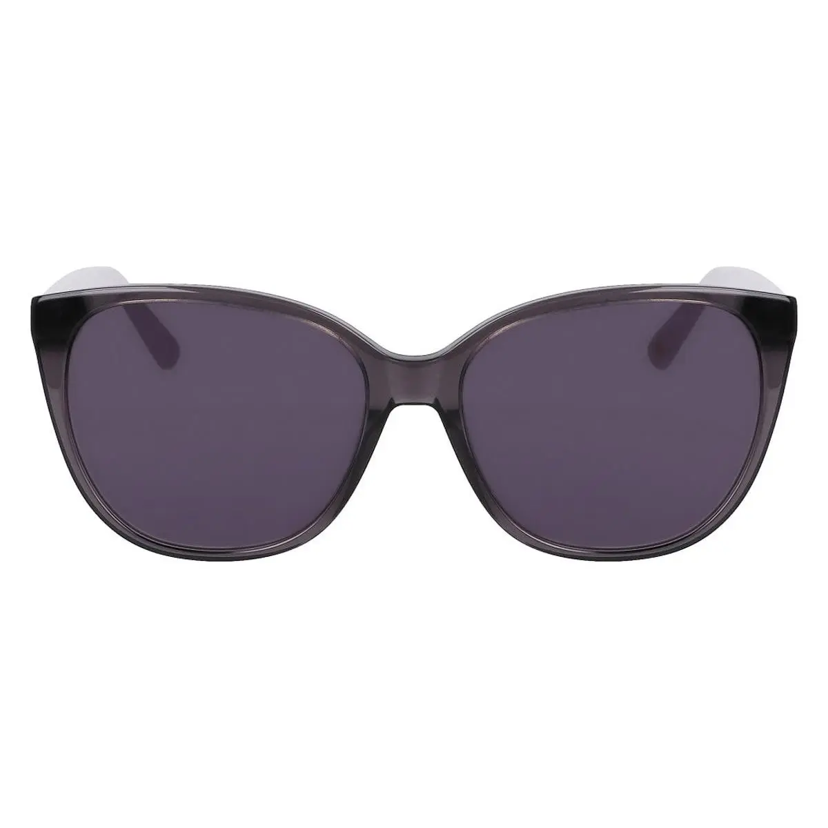 Anne Klein AK7085 Sunglasses Women Gray Crystal Cat Eye 57mm