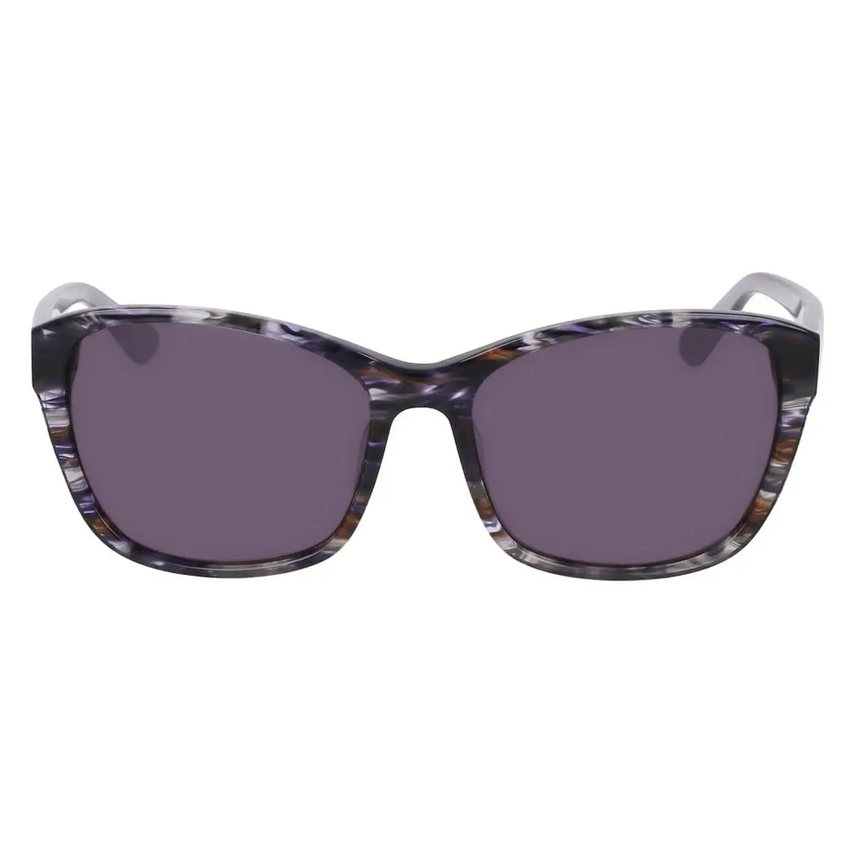 Anne Klein AK7102 Sunglasses Female Gray Animal 55mm