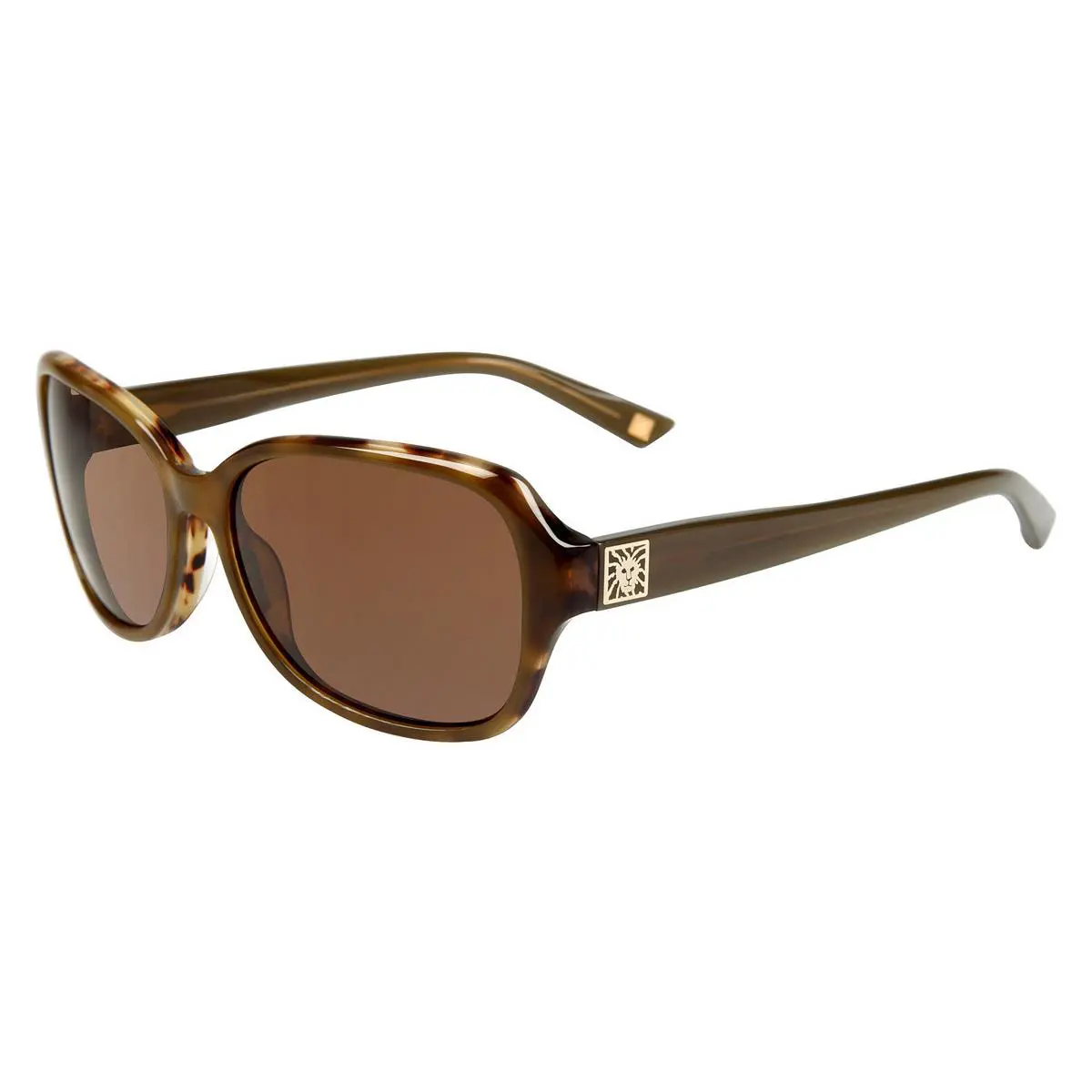 AK7017 Sunglasses Blonde Brown Fashion 57mm by Anne Klein