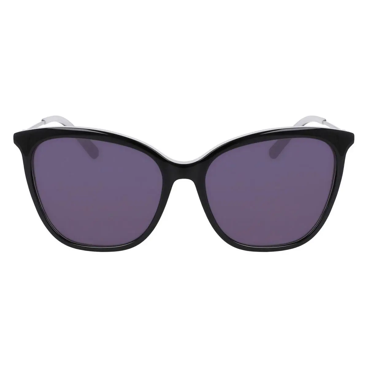 Anne Klein AK7083 Sunglasses Women Black Cat Eye 57mm