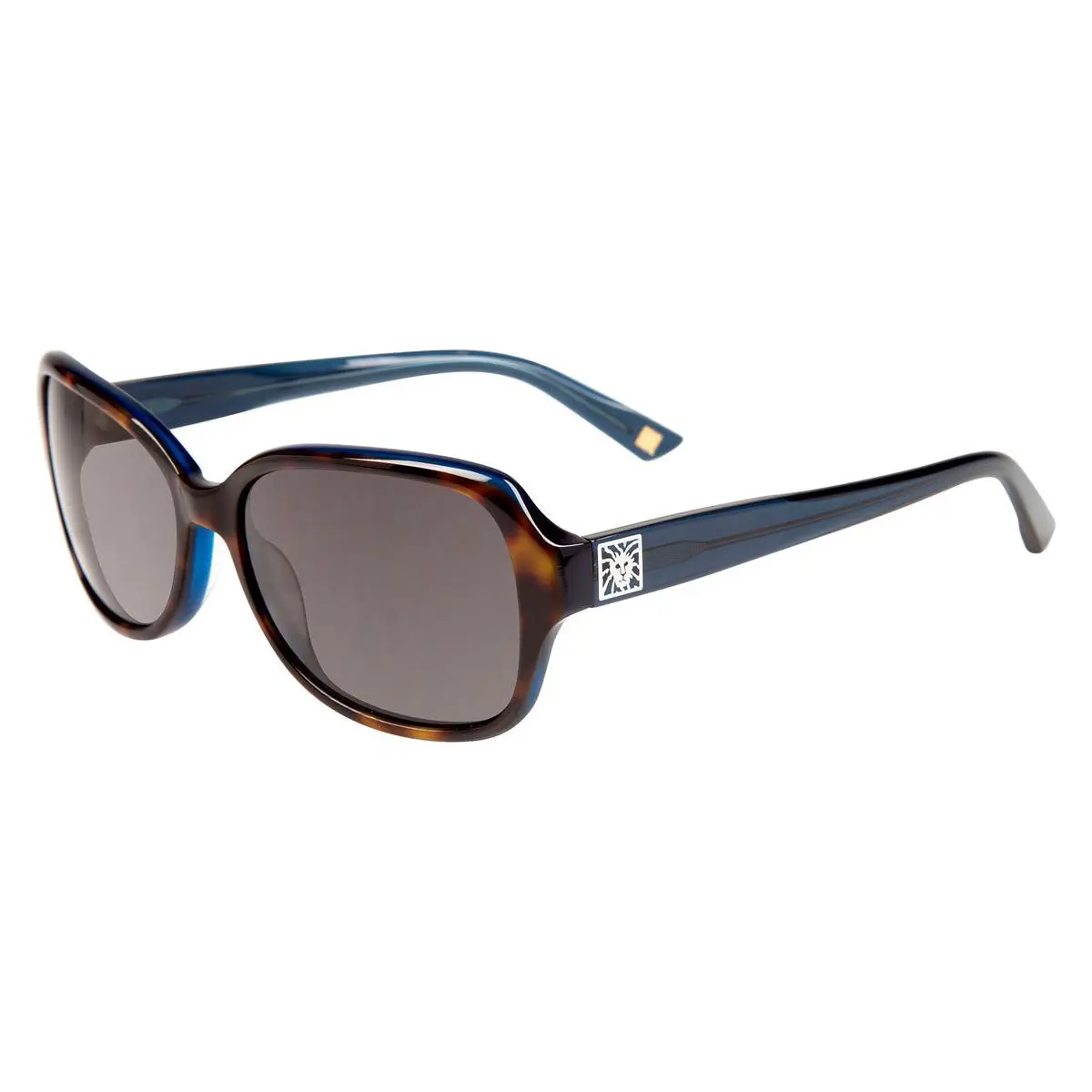 AK7017 Sunglasses Navy Gray Fashion 57mm by Anne Klein
