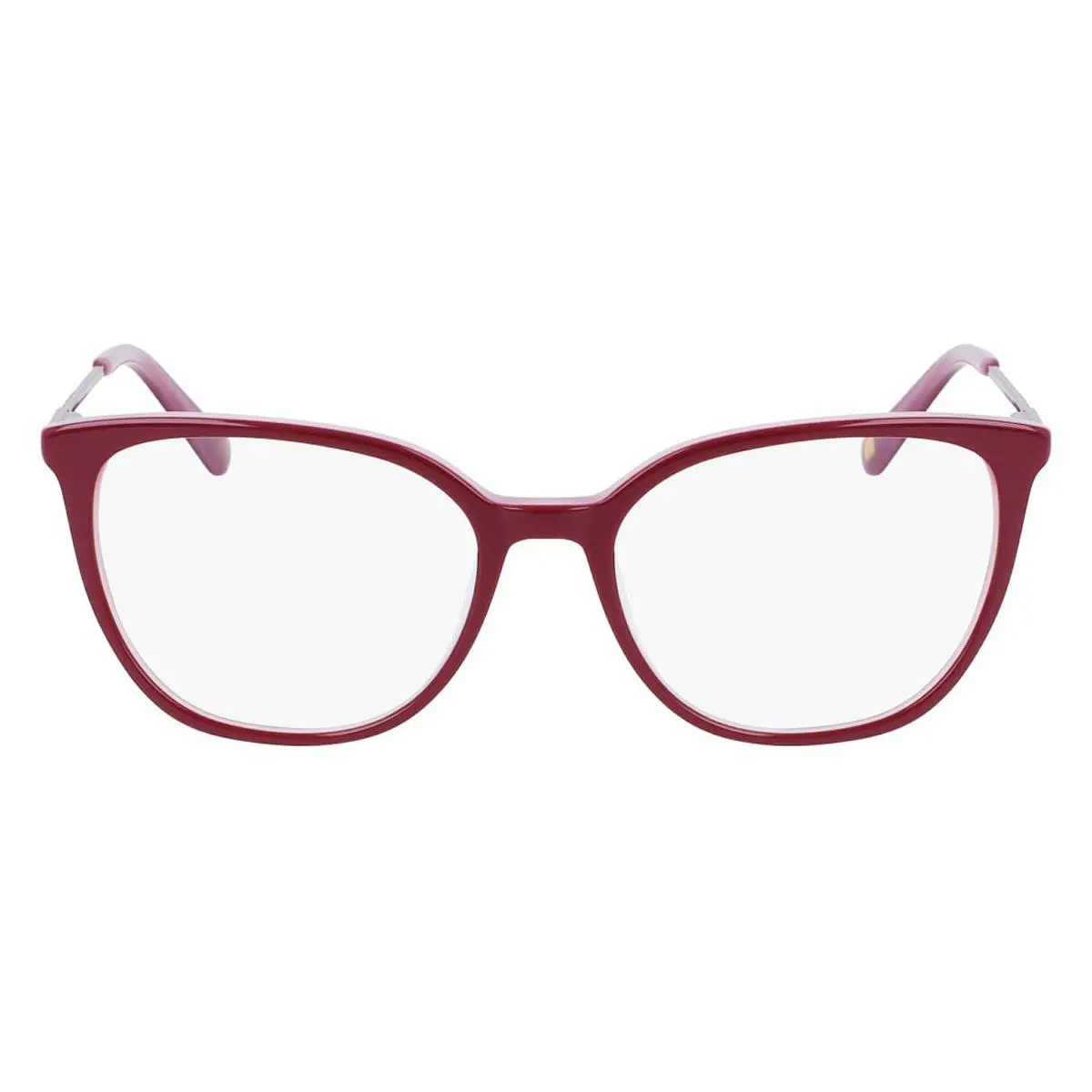 Anne Klein AK5098 Eyeglasses Women Merlot Cat Eye 52mm