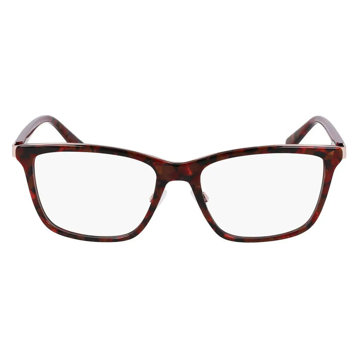 Anne Klein AK5114 Eyeglasses Women Merlot Marble 58mm - Frame: Merlot Marble, Lens: Demo