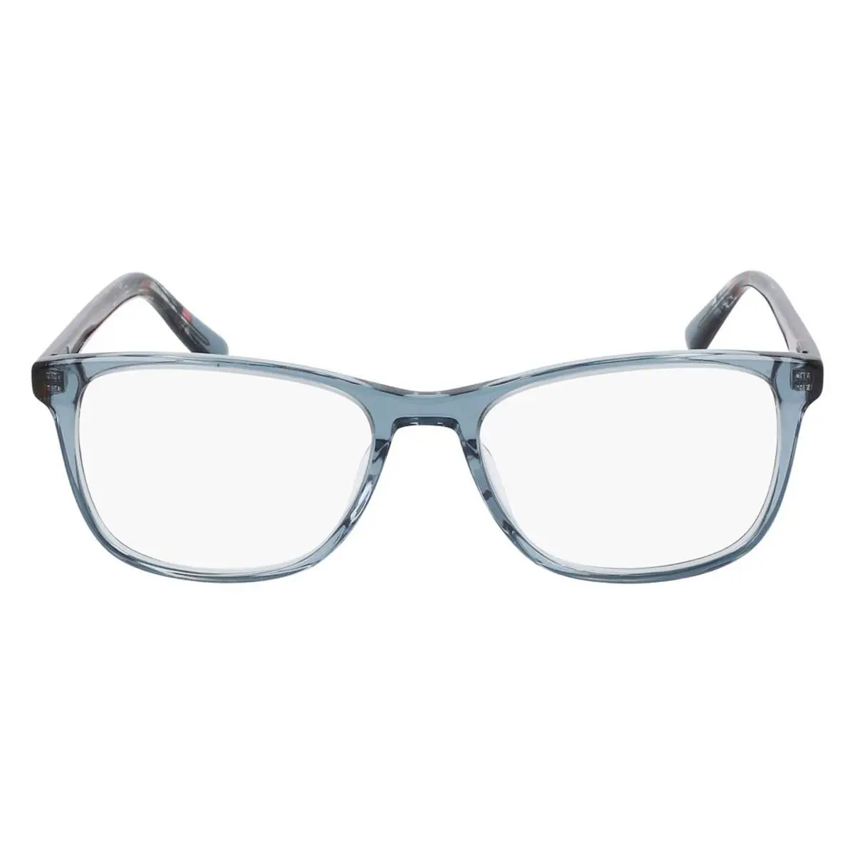 Anne Klein AK5096 Eyeglasses Women Gray Crystal Square 53mm