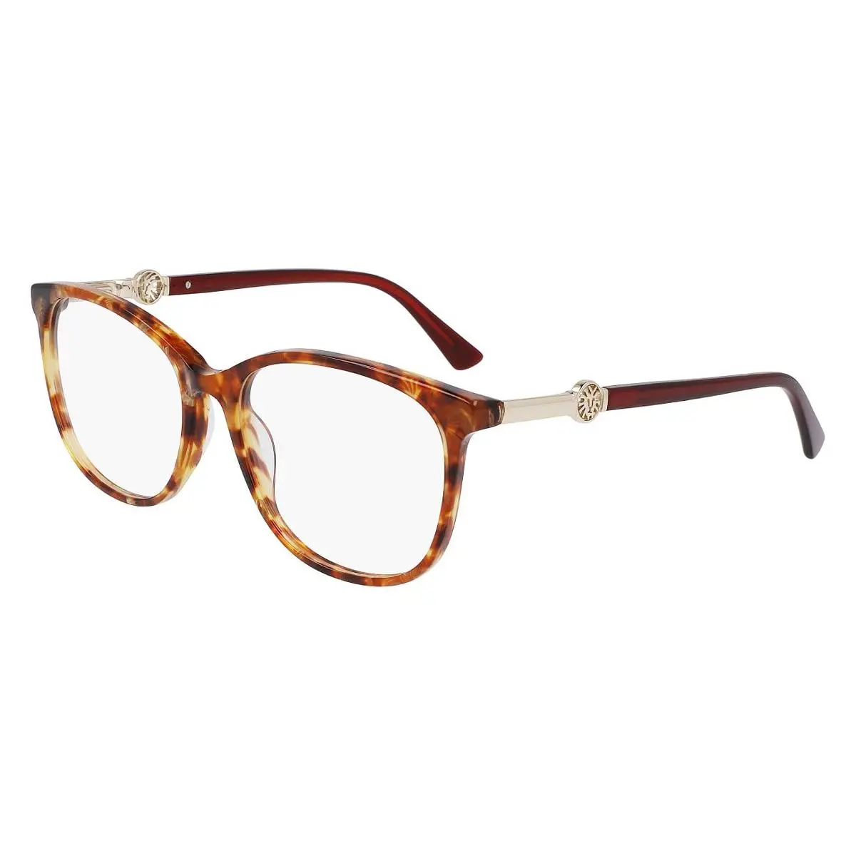 AK5102 Eyeglasses Women Tortoise Square 56mm by Anne Klein | Fash Direct