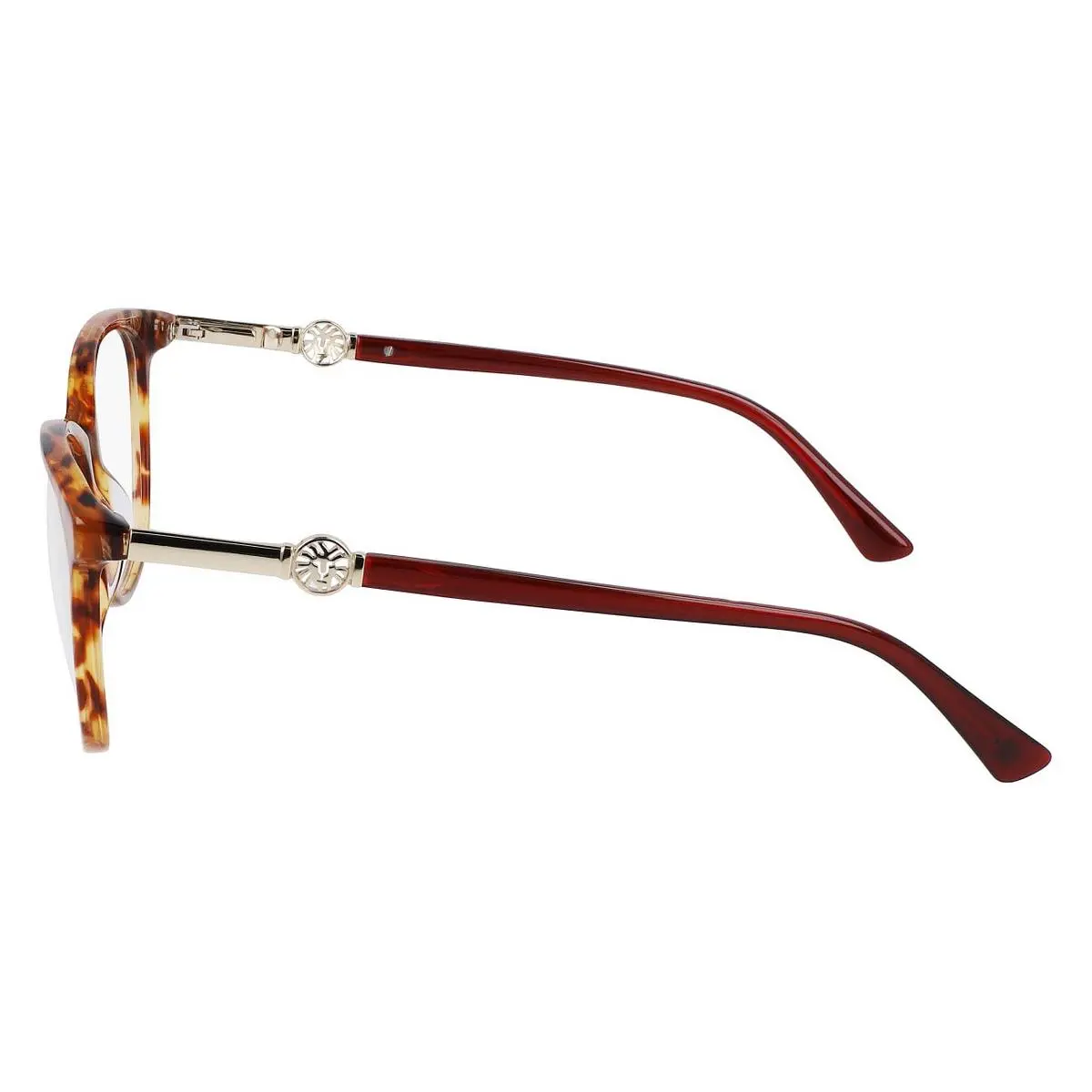 AK5102 Eyeglasses Women Tortoise Square 56mm by Anne Klein | Fash Direct
