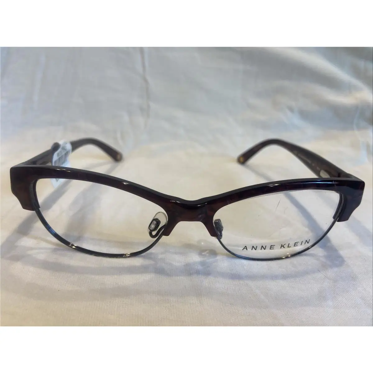 Anne Klein Ak5008 604 Burgundy Marble 135 09/13 Eyeglasses Frames