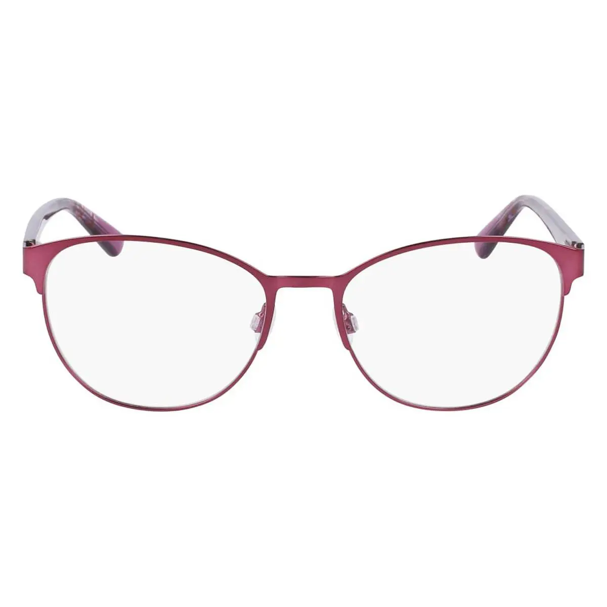 Anne Klein AK5097 Eyeglasses Women Plum Oval 53mm