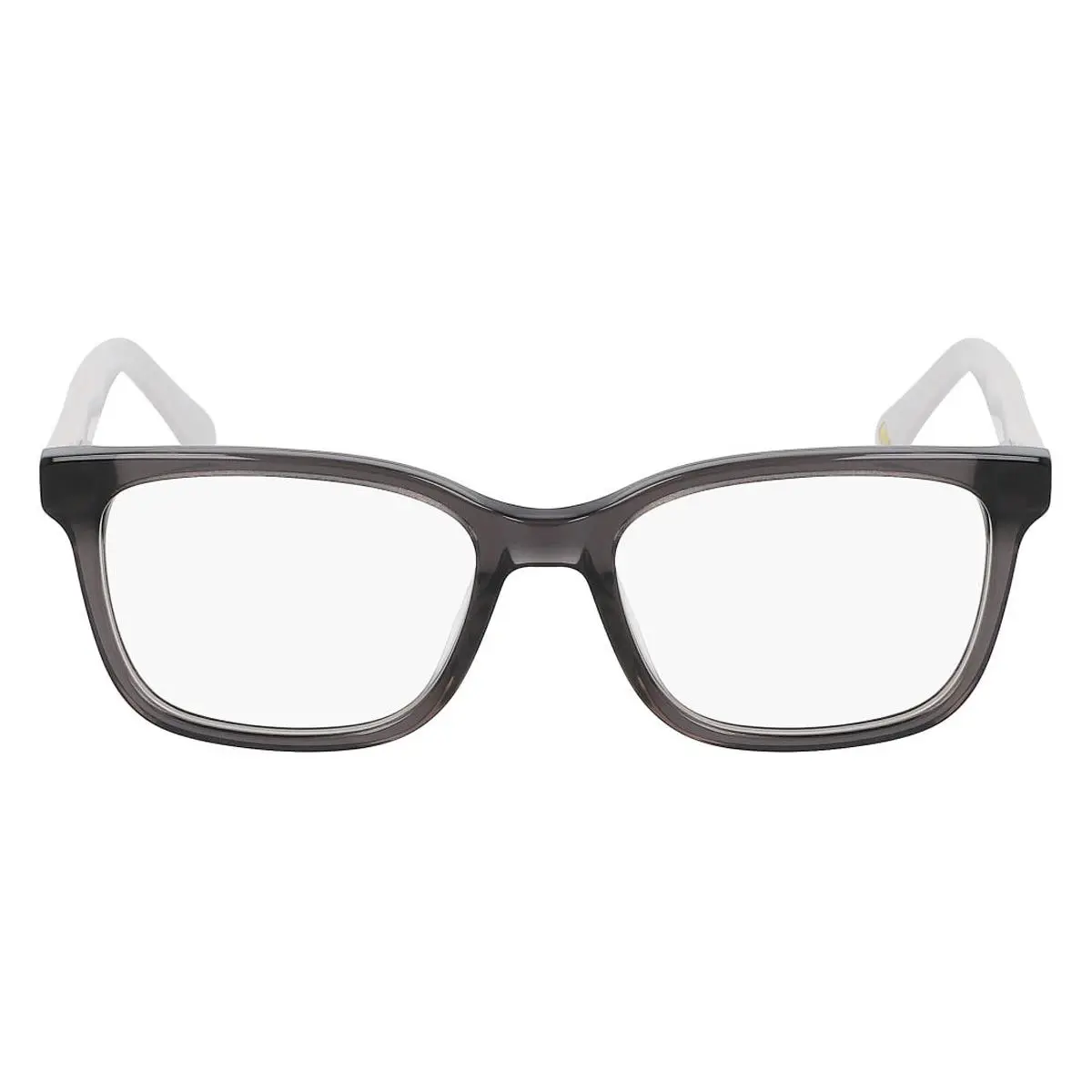 Anne Klein AK5100 Eyeglasses Women Gray Crystal Square 48mm