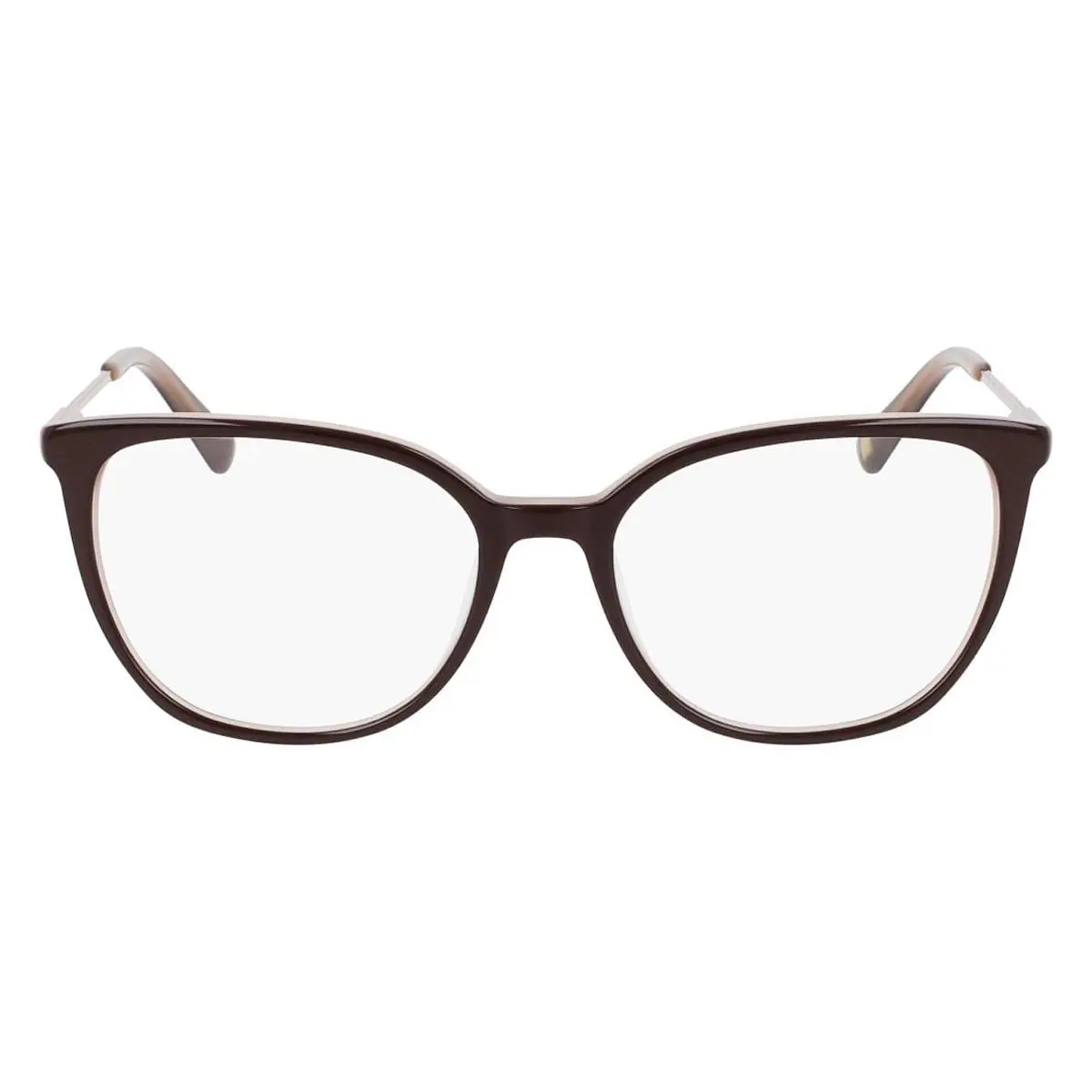 Anne Klein AK5098 Eyeglasses Women Mocha Cat Eye 52mm