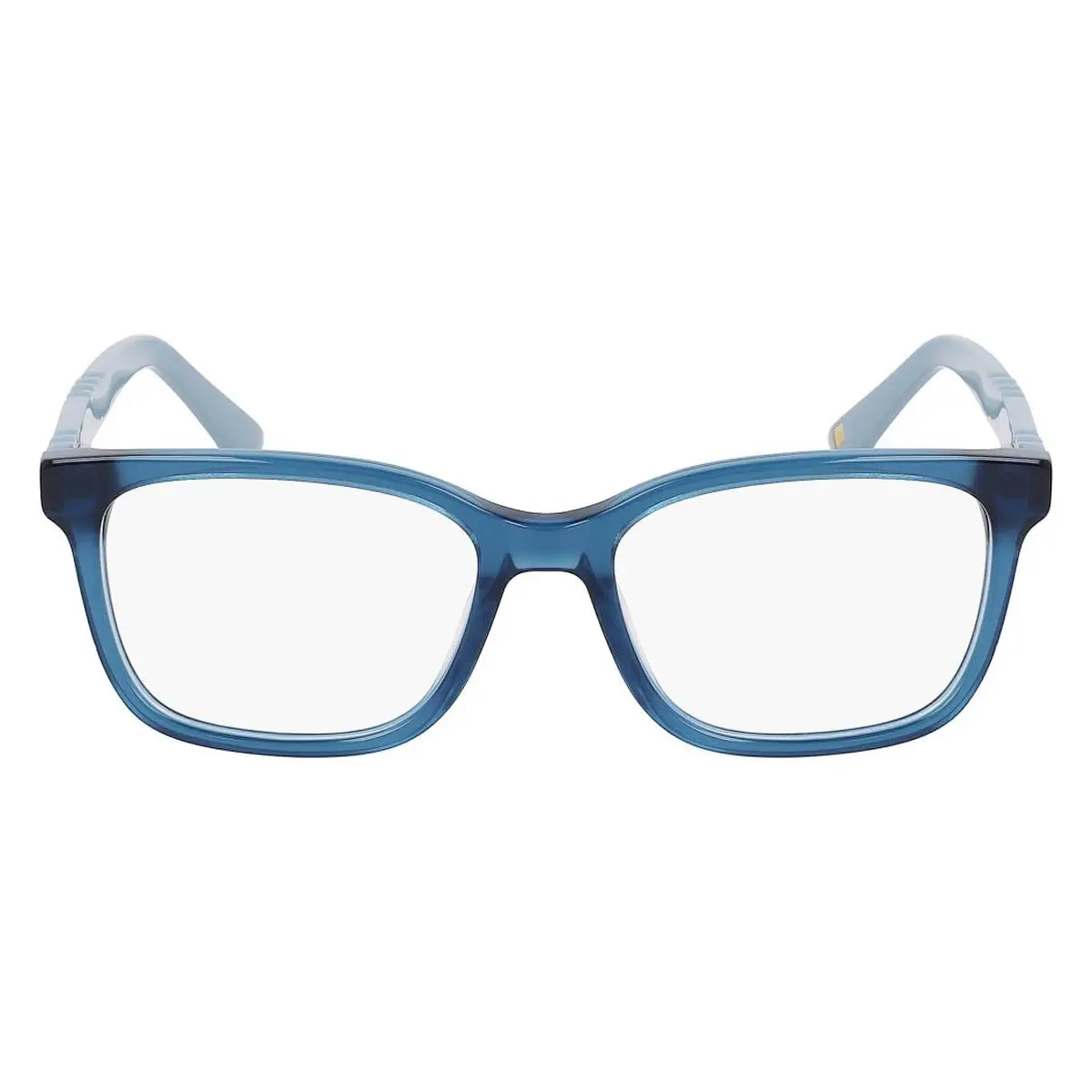 Anne Klein AK5100 Eyeglasses Women Blue Crystal Square 48mm