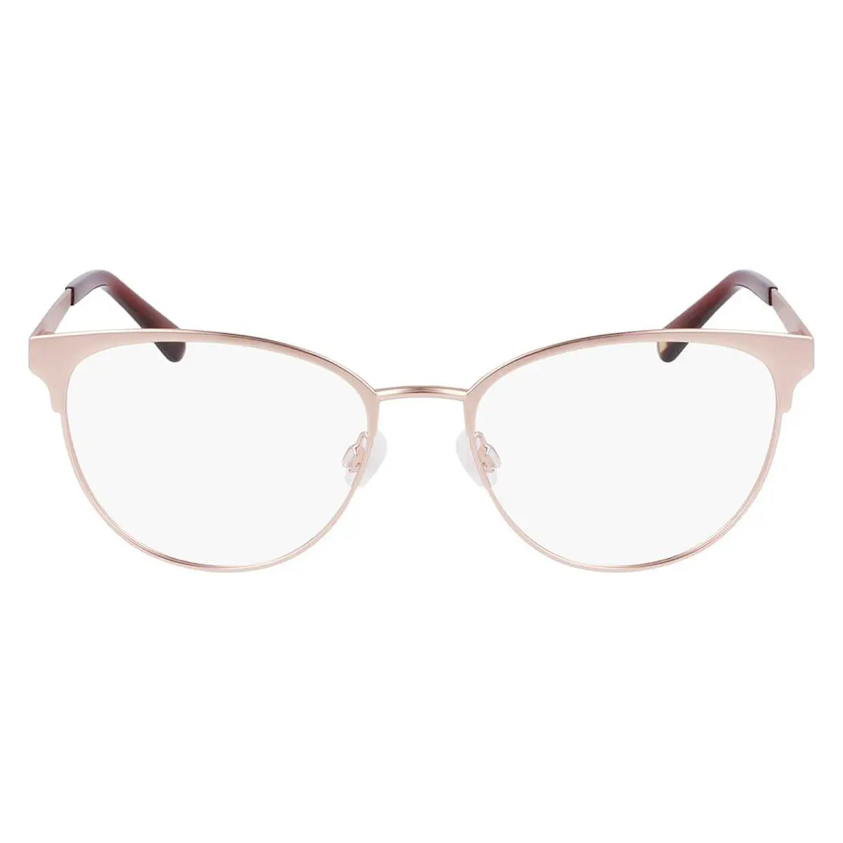 Anne Klein AK5110 Eyeglasses Women Rose Gold Cat Eye 53mm