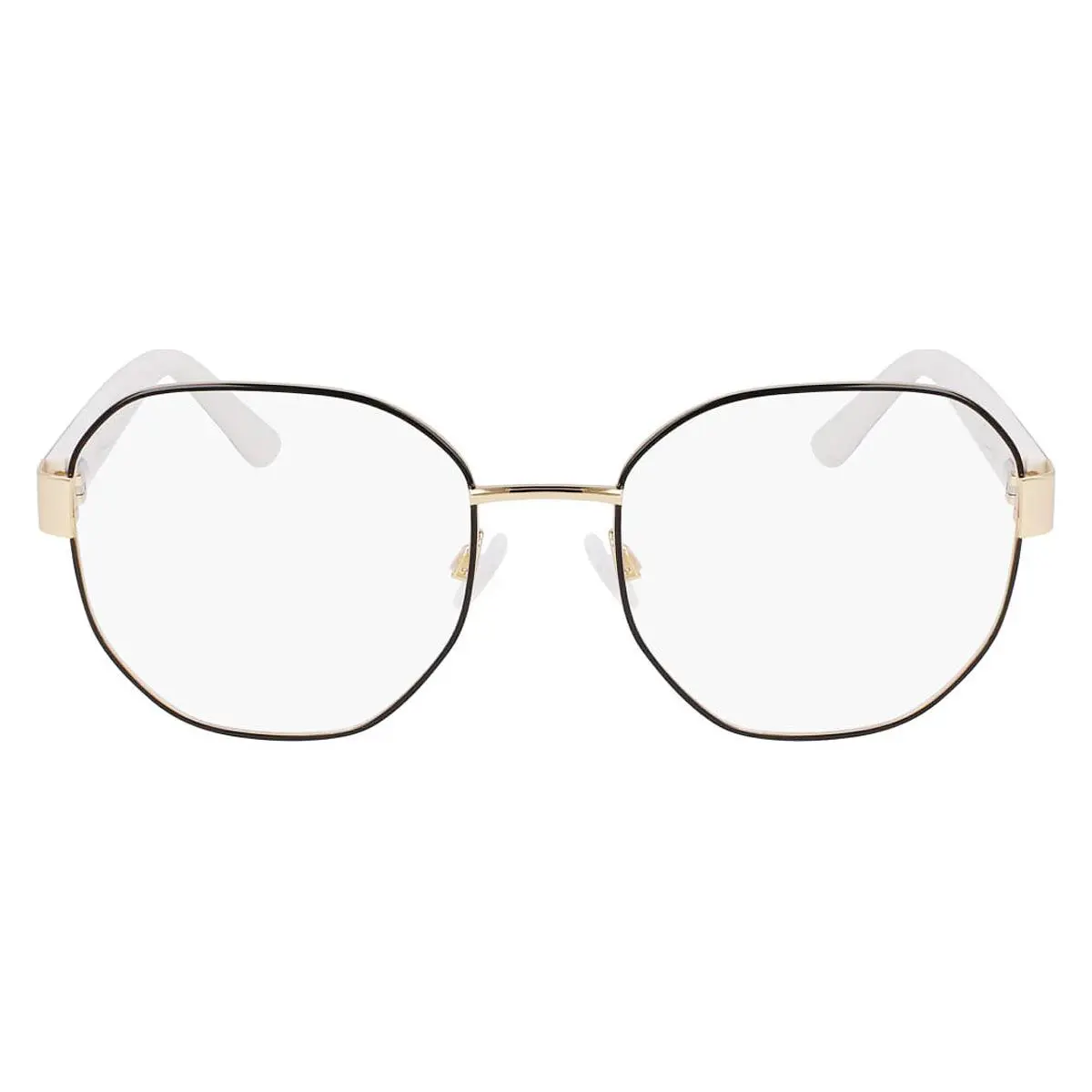 Anne Klein AK5108 Eyeglasses Women Black Geometric 53mm