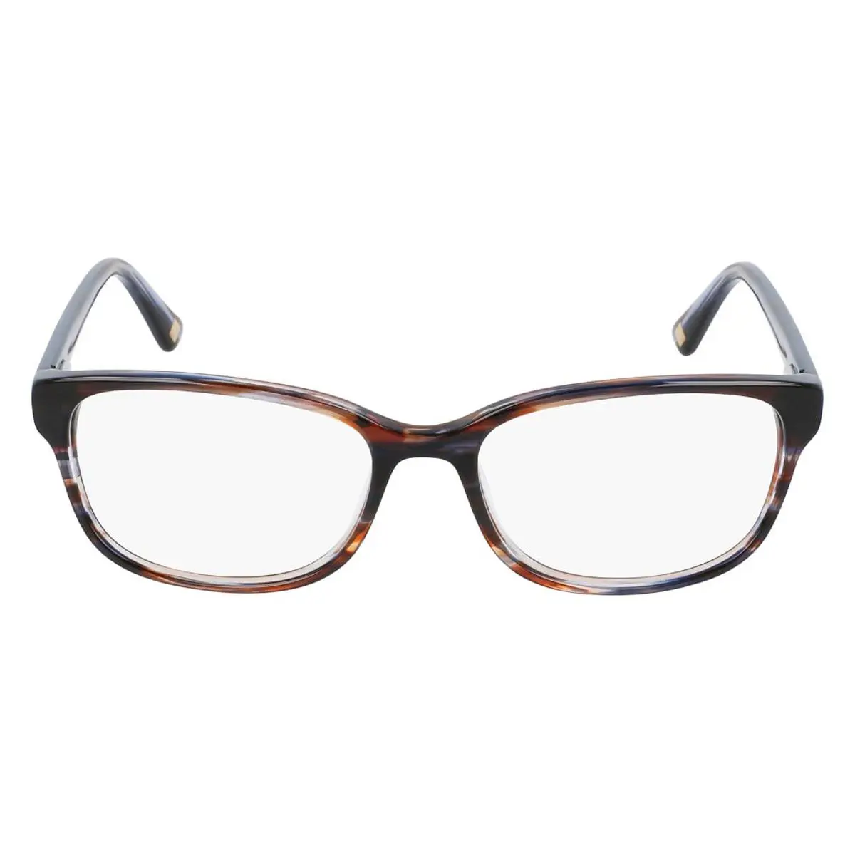 Anne Klein AK5086 Eyeglasses Women Mocha Animal Rectangle 50 - Frame: Mocha Animal, Lens: Demo
