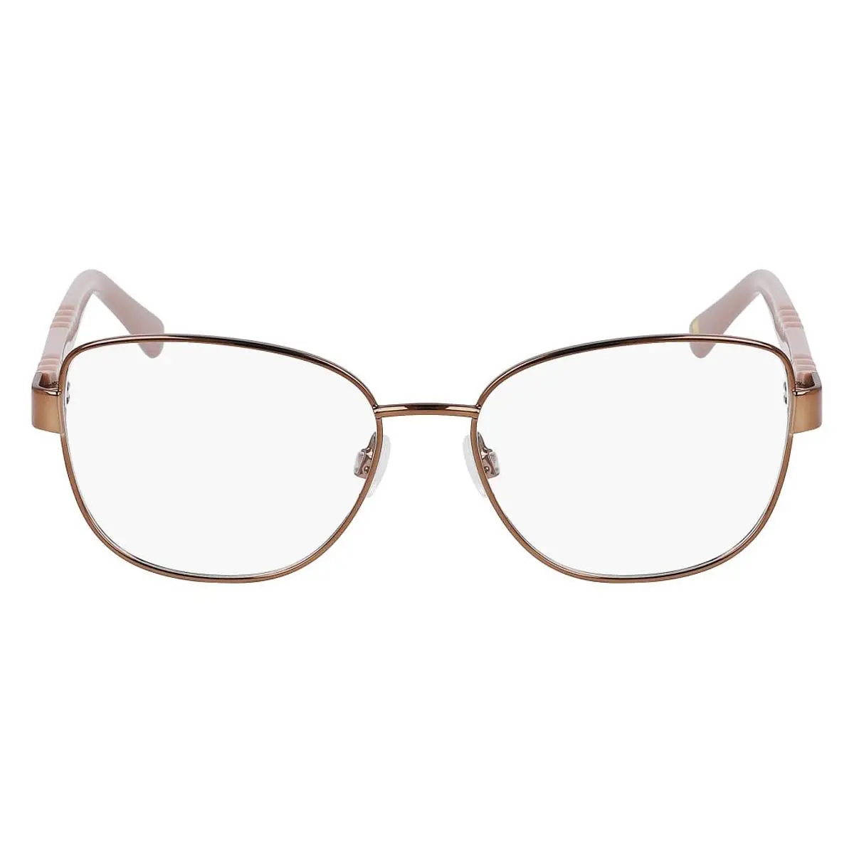 Anne Klein AK5101 Eyeglasses Women Mocha Cat Eye 52mm