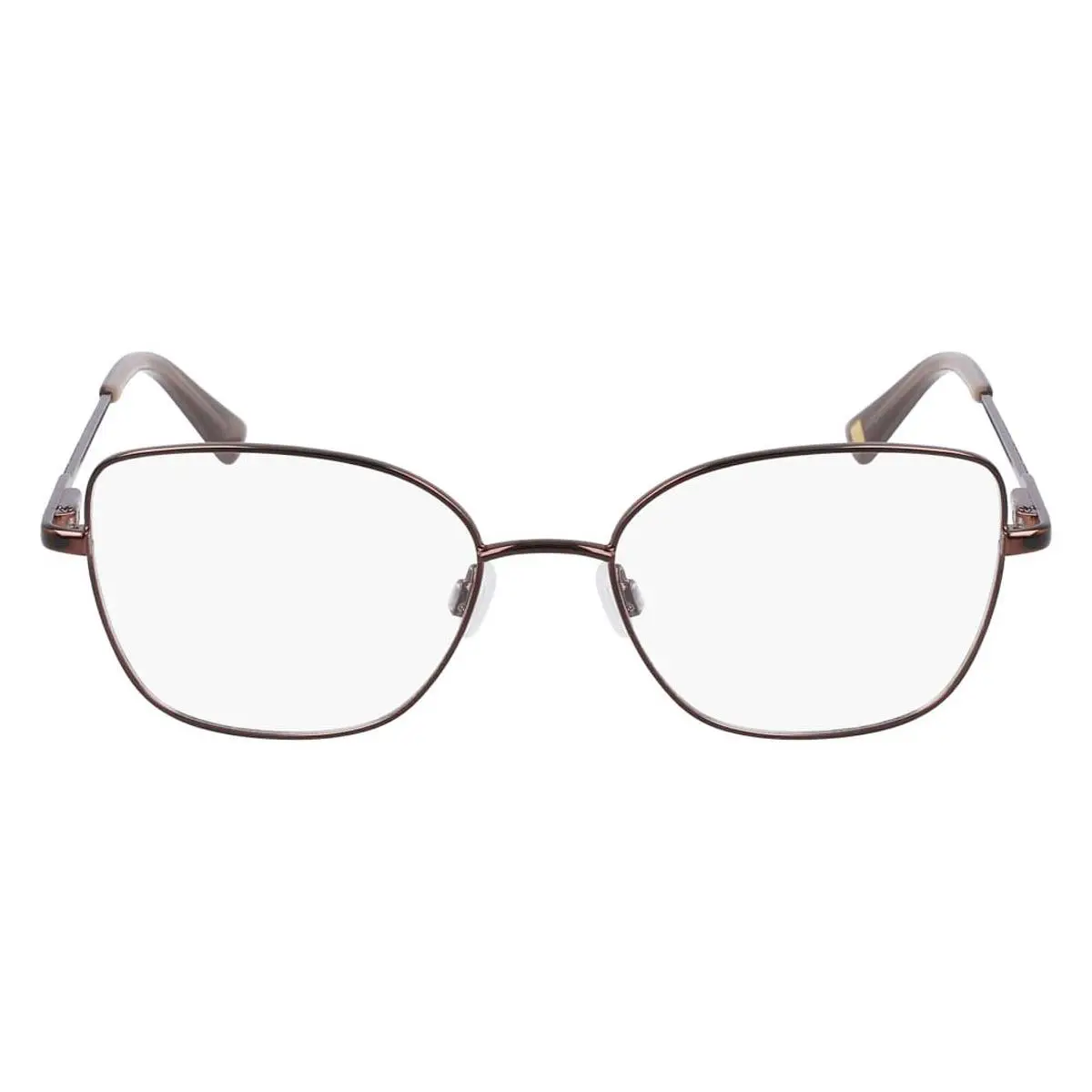 Anne Klein AK5099 Eyeglasses Women Mocha Cat Eye 53mm