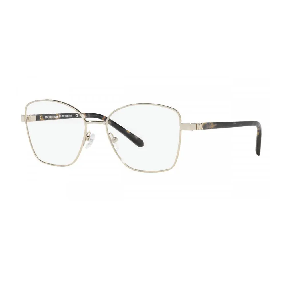 Michael Kors MK3052 1110 Strasbourg Rose Gold Demo Lens 54 mm Women`s Sunglasses