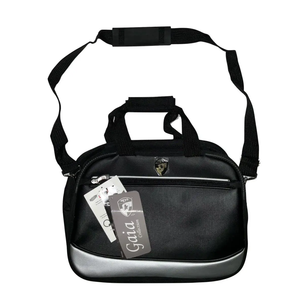 Usa Gaia Collection 16 Expandable Tote Bag Black 16 x 11.5 x 7 by Heys