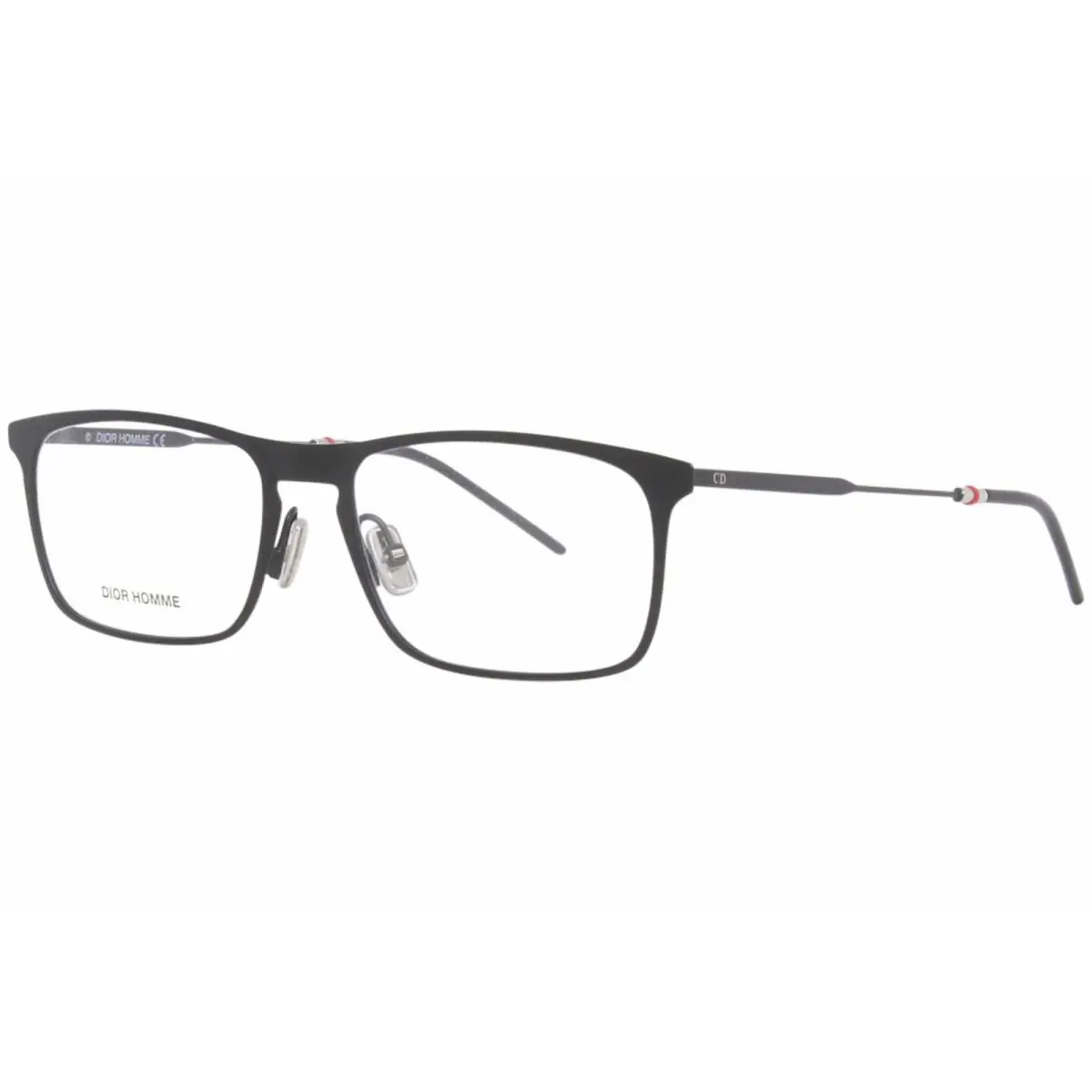 Dior Homme Dior0235 003 Eyeglasses Men`s Matte Black Full Rim Optical Frame 55mm - Frame: Black