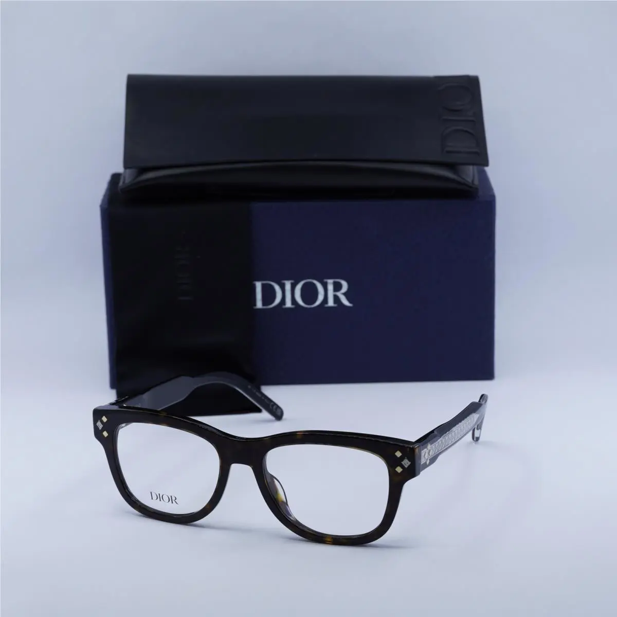 CD Diamondo S1I 2000 Shiny Dark Havana 54mm Eyeglasses by Dior