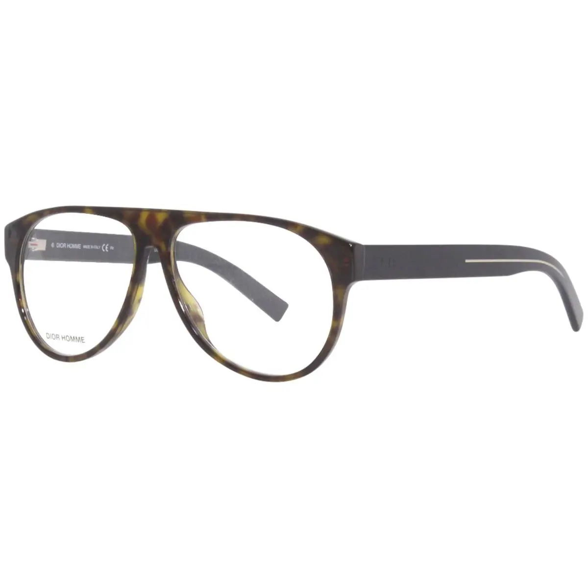 Christian  BlackTie256 086 Eyeglasses Men`s Dark Havana Optical Frame 57mm by Dior