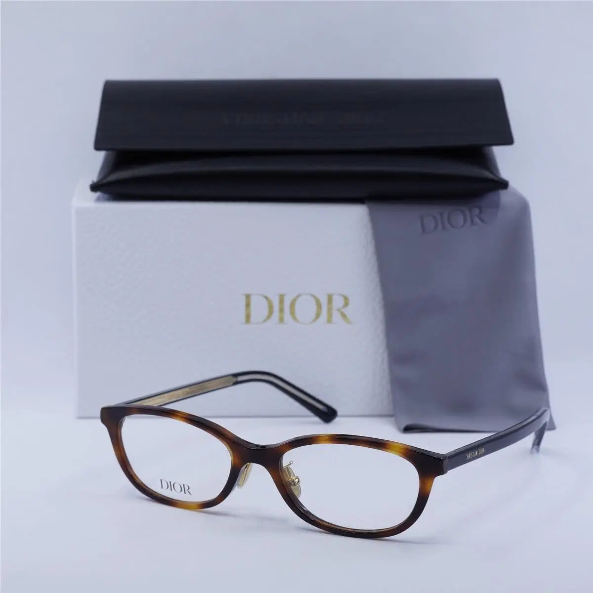Dior Diorspirito R2J 2600 Shiny Honey Havana 53mm Eyeglasses
