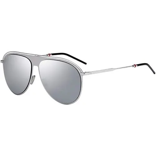 Homme 0217S 0217 010DC Sunglasses Silver Frame Grey Mirrored Lens by Dior