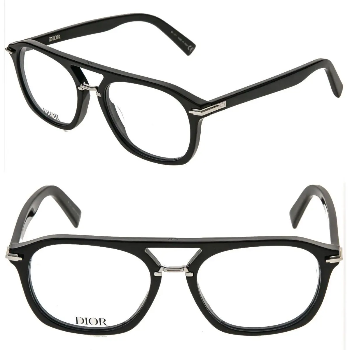 Christian Dior Black Suite N1I Eyeglass Optical Frame 55mm DM50037I Blacksuiteo