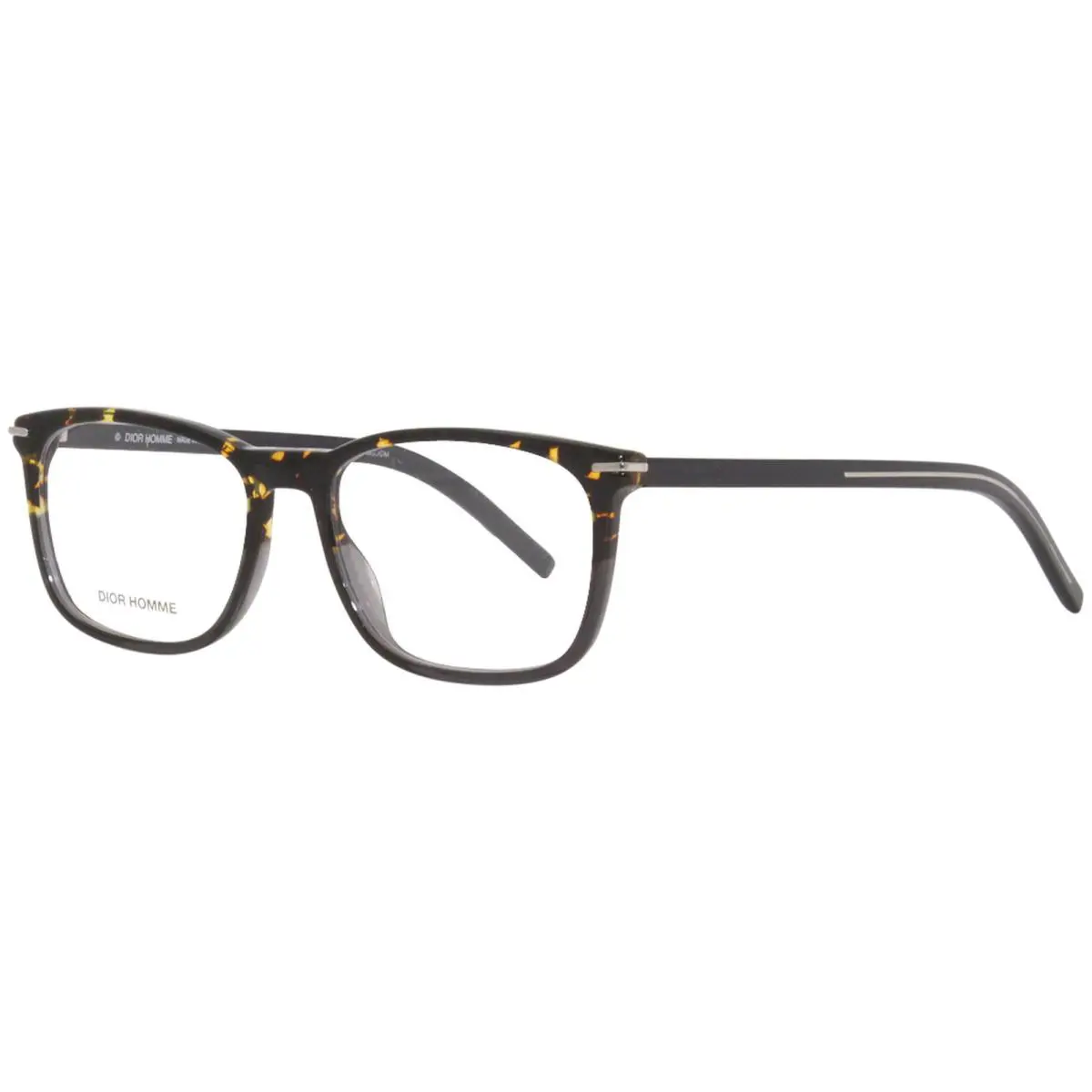 Dior Homme BlackTie265 AB8 Eyeglasses Men`s Havana Full Rim Optical Frame 52mm - Frame: Havana