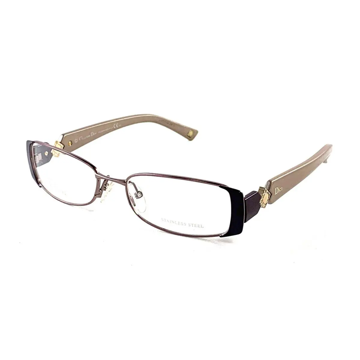 Christian  CD3747 3747 Ygk Violet/mud Eyeglass Frame Eyewear by Dior