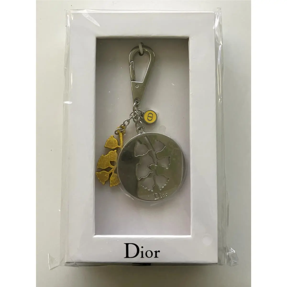 Parfums Christian Dior Lily Of The Valley Key Chain Holder Keyring Bag Charm