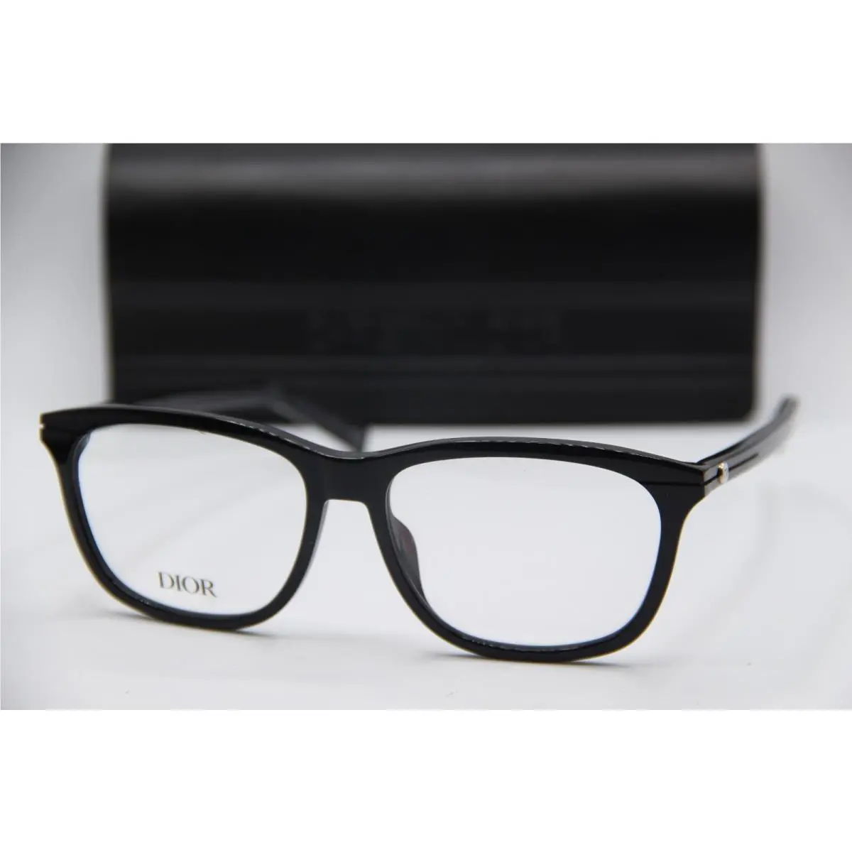 Christian  essentiali O 1000 Black Eyeglasses W/case 57-16 by Dior