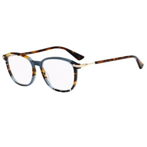 DIORESSENCE7F Jbw 50 Blue Havana Eyeglasses Frame 50-17 145 by Dior