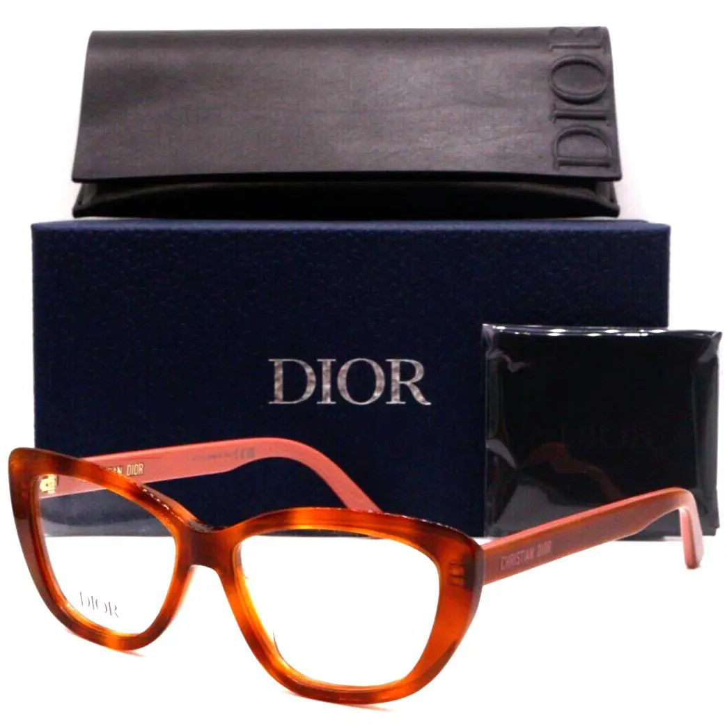 Christian  Laparisiennedioro S2I 2500 Blonde Havana Eyeglasses 54-15 by Dior