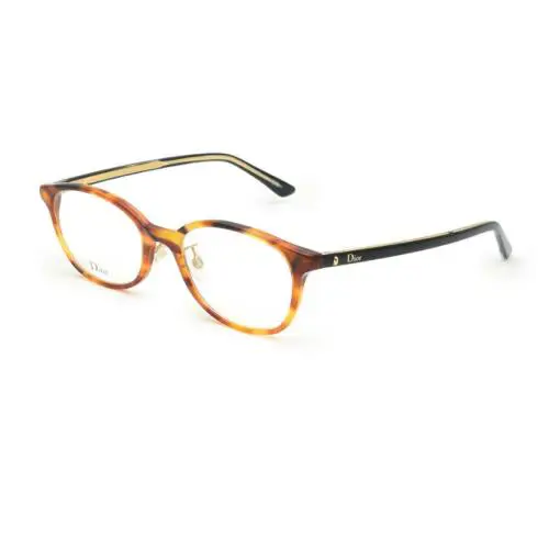 Christian  Montaigne SX7 Italy Brown Tortoise Eyeglasses Frame 53-13-145 by Dior