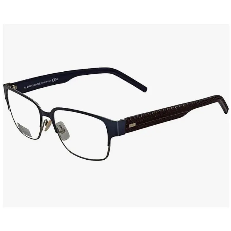 Dior Homme 0193 98X Eyewear Glasses Optical Eyeglasses Blue Ruthenium 54-15-145