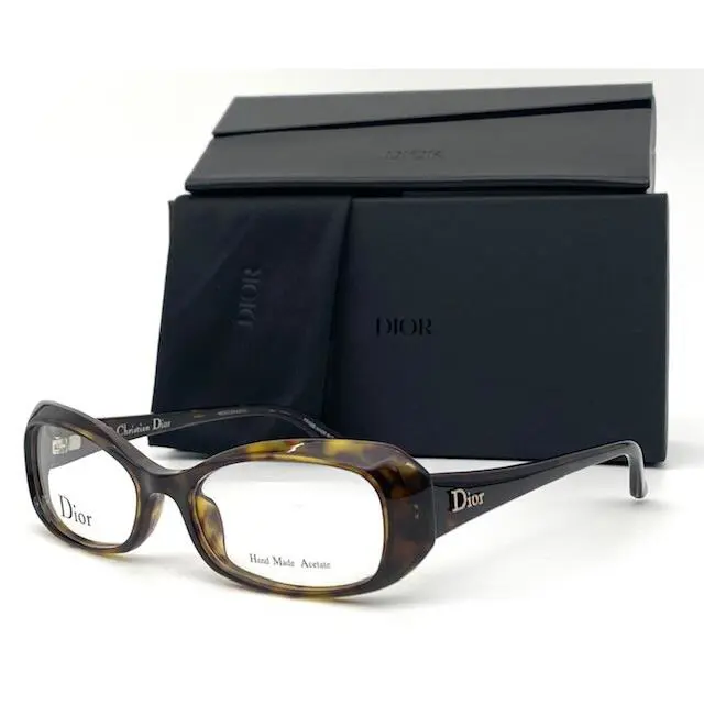 Christian  CD3213 0086 Green Brown Havana / Demo Lens 52mm Eyeglasses by Dior