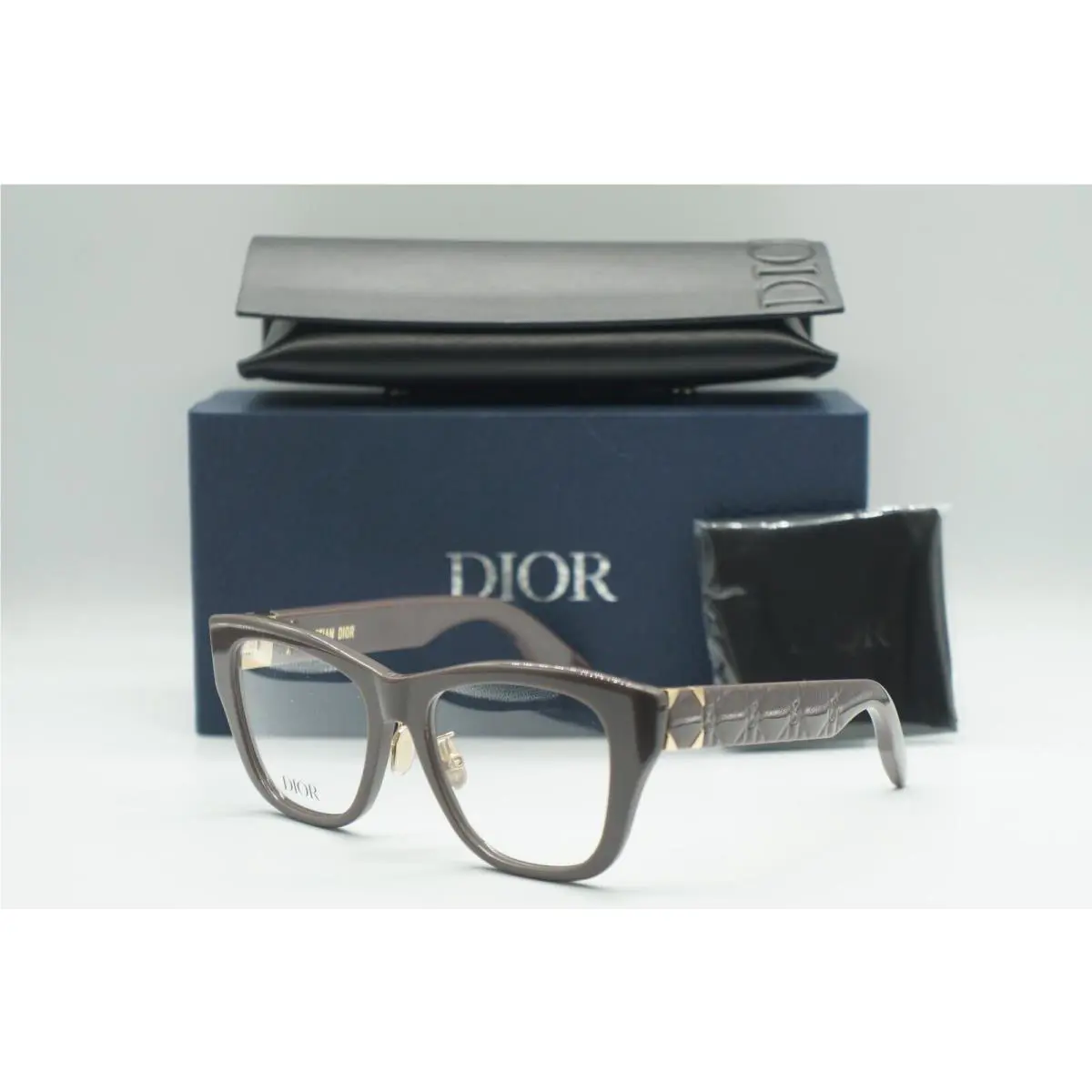 Christian Dior Lady 95.22O S1F 4500 Grey Sunglasses 52-17