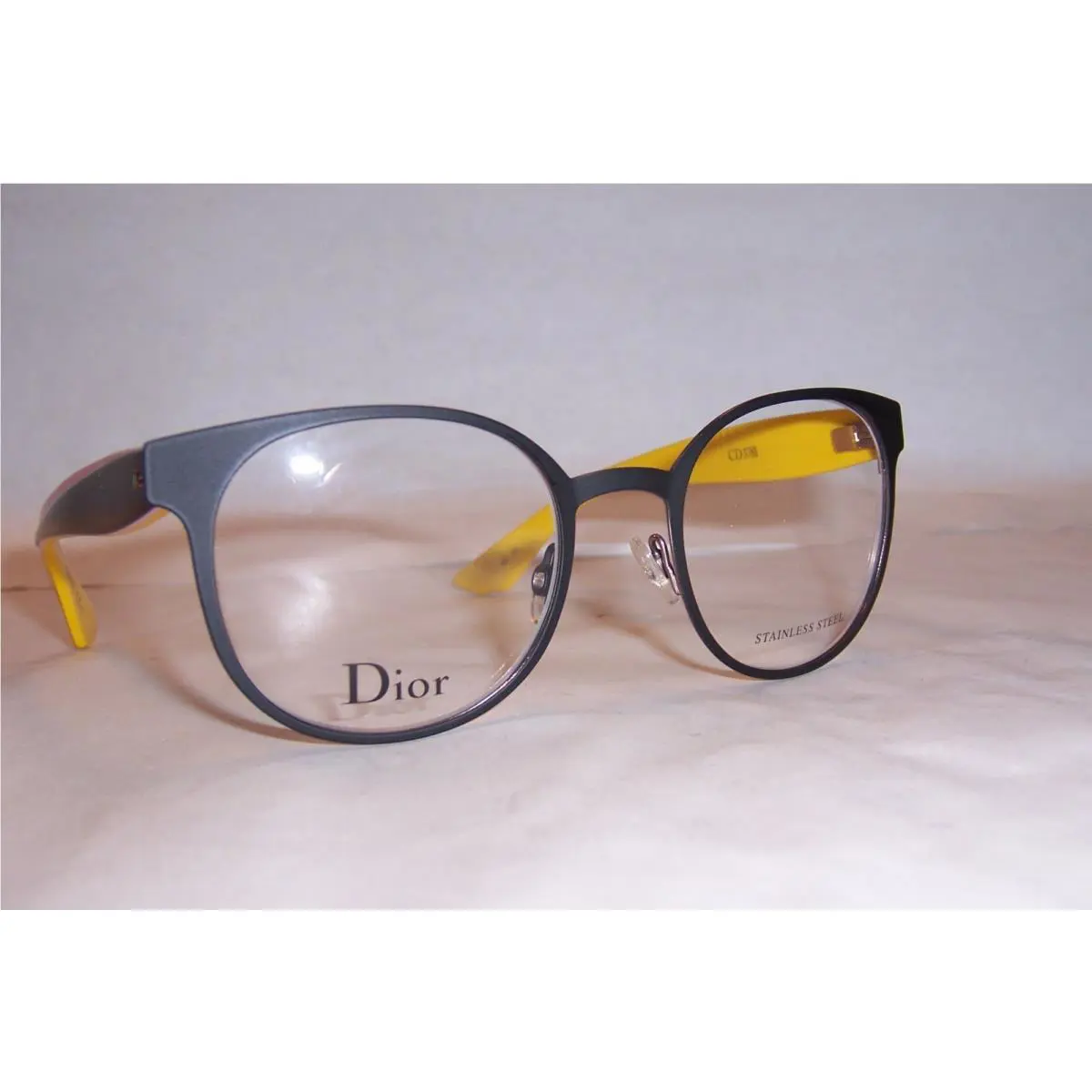Christian  Eyeglasses CD 3781 Mkf Black Pink 50mm RX by Dior