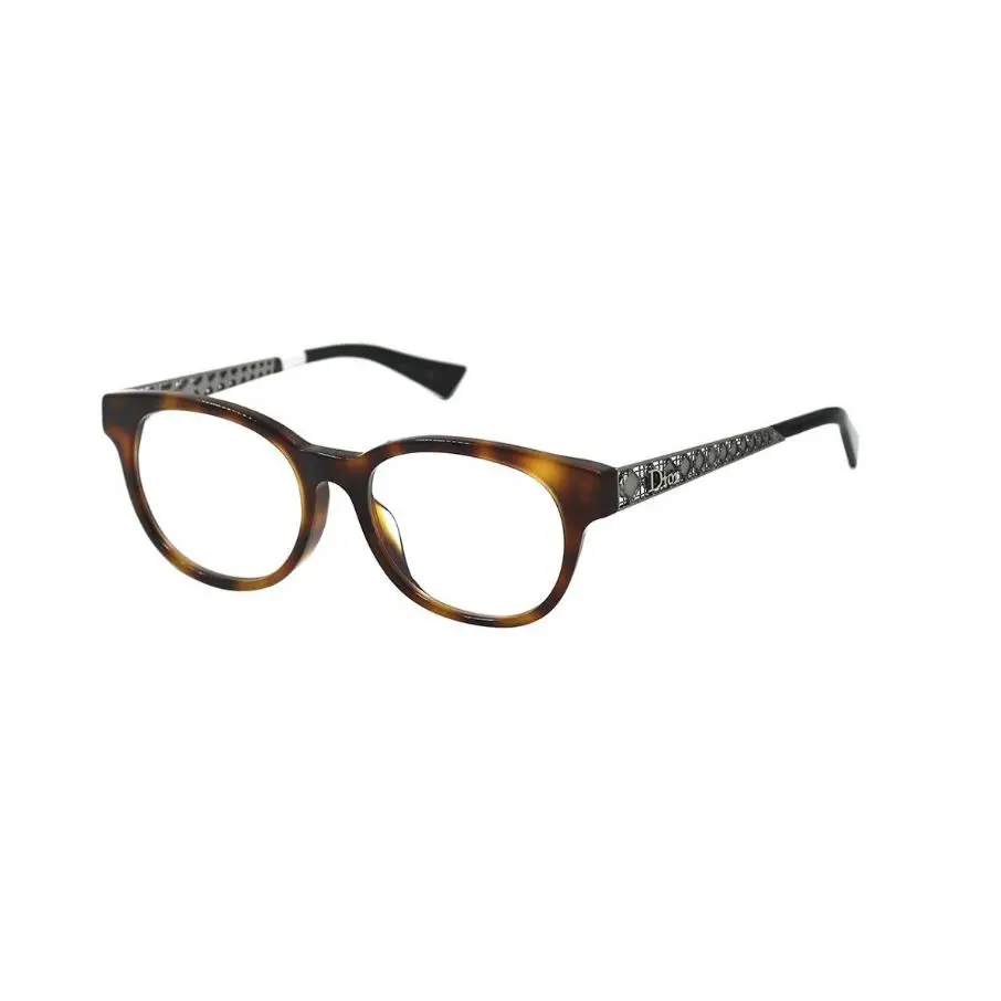 Christian  Eyeglasses DIORAMAO6F 086 Tortoise/gunmetal Frame Italy 50-13 145 by Dior